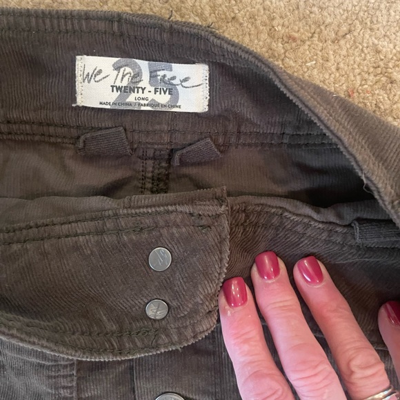 We The Free Brown Corduroy Mini Skirt - Picture 6 of 10
